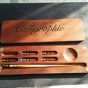 Plumier et porte-plume de caligraphie