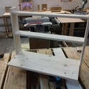 Sur-meuble en bois de palettes