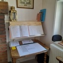 Combi étagère-pupitre