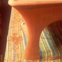 Table basse en sapelli