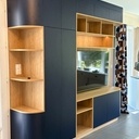 Meuble tv en melaminé