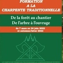 Formation charpente traditionnelle, ceinturage, equarrissage