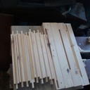 Petite table de nuit pour ma filleule en bois de palettes