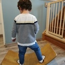 Planche d'équilibre cintrée