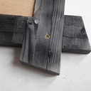 Cadre photo asymétrique