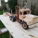 Remorque porte-grume