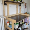 Un buffet façon Enzo Mari