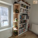 Etagères en encoignure