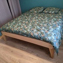 Lit double pour parents trop serréss