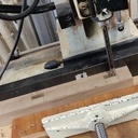 Chaise enfant en noyer