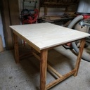 Table de travail pour le cuir