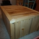 Table basse / Coffre de rangement avec ouverture secrète !