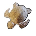 Sculpture Petite Tortue en bois