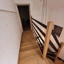 Escalier et mezzanine Noir & chêne