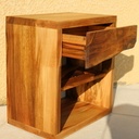 Tables de chevet en  noyer