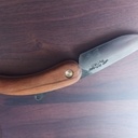 Couteau pliant en mirabellier