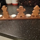 Porte bougie pour noel