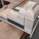 Un étau en bois