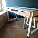 Bureau sur roulettes