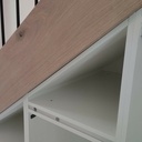 Réalisation d'un placard sous escalier.