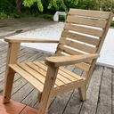 Fauteuil de jardin ( bois de palette )