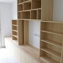 Meuble TV, Bibliothèque et Enfilade