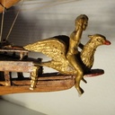 Création au 1/90 ième du navire "  La Couronne" 1200 heures de travail