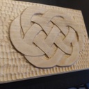 Nœud celtique en sculpture