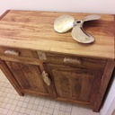 Meuble simple 2 portes 2 tiroirs pour mes toilettes