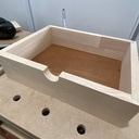 Table de chevet suspendue