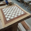 Damier, exercice de frisage