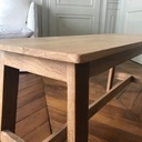 Un banc pour l'entrée de la maison