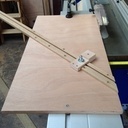 Guide pour coupe d'onglet