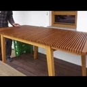 Un système d'allonge de table original