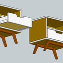 Table de nuit / table de chevet