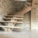 Escalier limon central