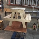 Table pique nique enfant