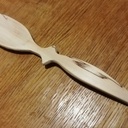 Cuillère en peuplier