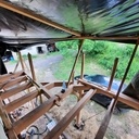 Terrase chêne et châtaignier