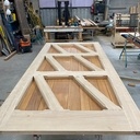 Porte cochère barre écharpe