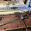 Voici le gabarit Wolfcraft utilisé