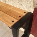 Petit banc Bois fer