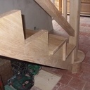 Escalier en chêne