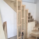 ESCALIER EN CONTREPLAQUE