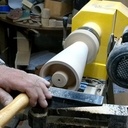 Un nautile en bois au tour