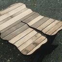 Table basse 'fissurée'