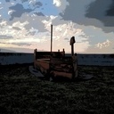 Un bateau de jardin