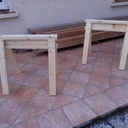 Treteaux costauds empilables