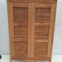 Meuble tropical en cocotier et litchi