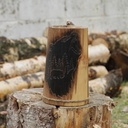 Chope à bière en noyer